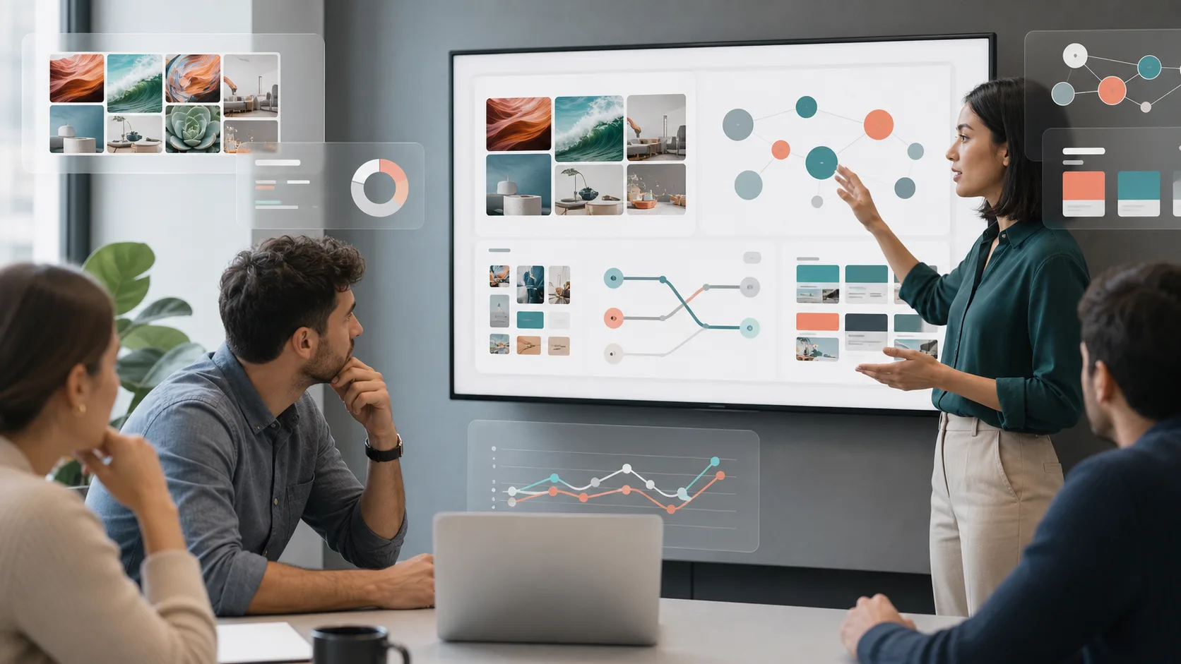 Tableau d’analyse d’un canal de découverte visuelle hybride