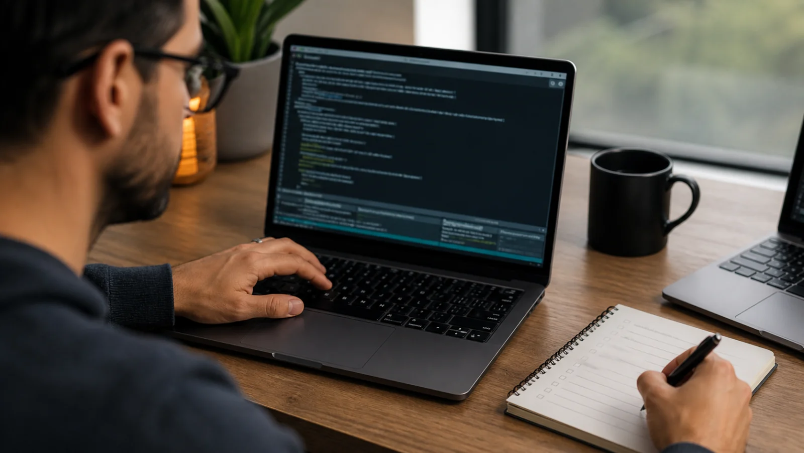 administrateur vérifiant un fichier de configuration shell avant de conserver des alias
