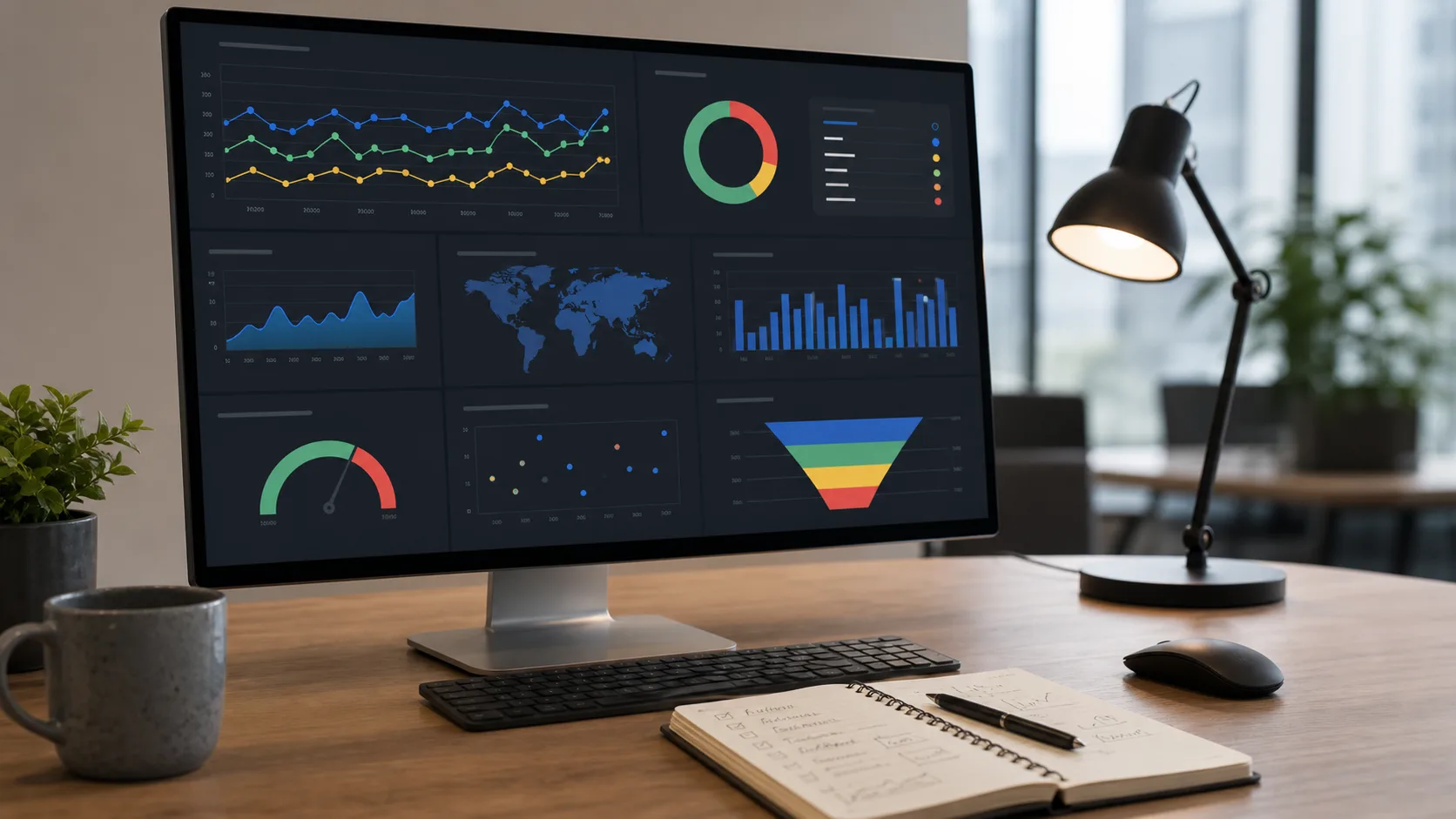 Tableau de bord de mesure pour suivre les indicateurs d’un buzz marketing