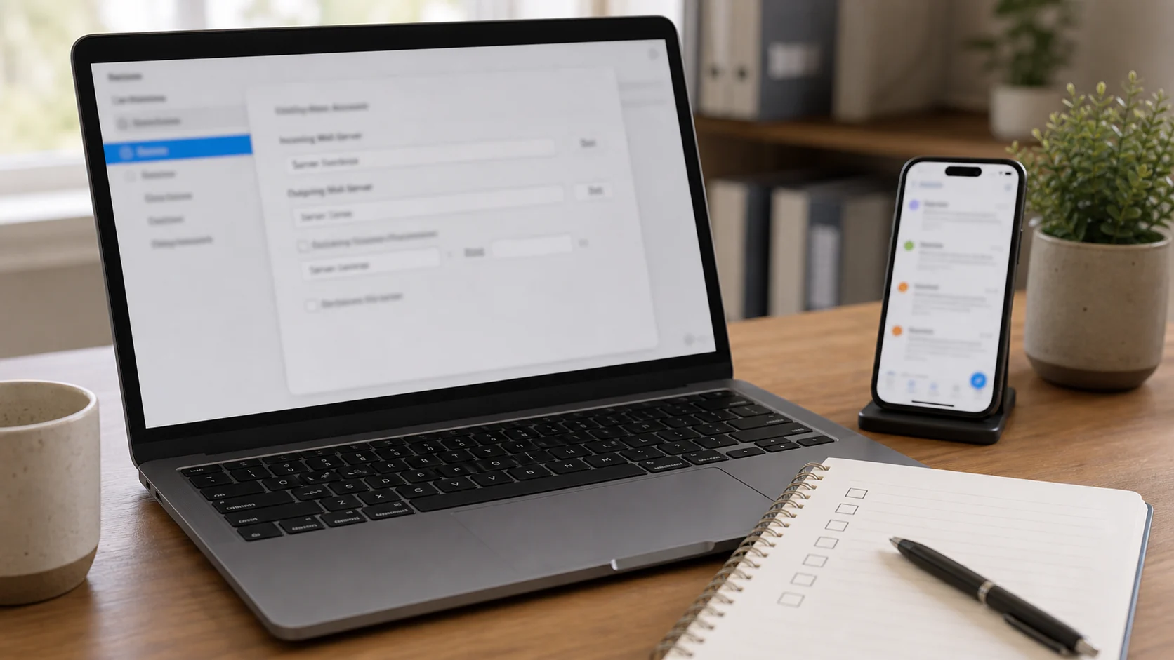 Configuration générique d’un compte email sur ordinateur et smartphone