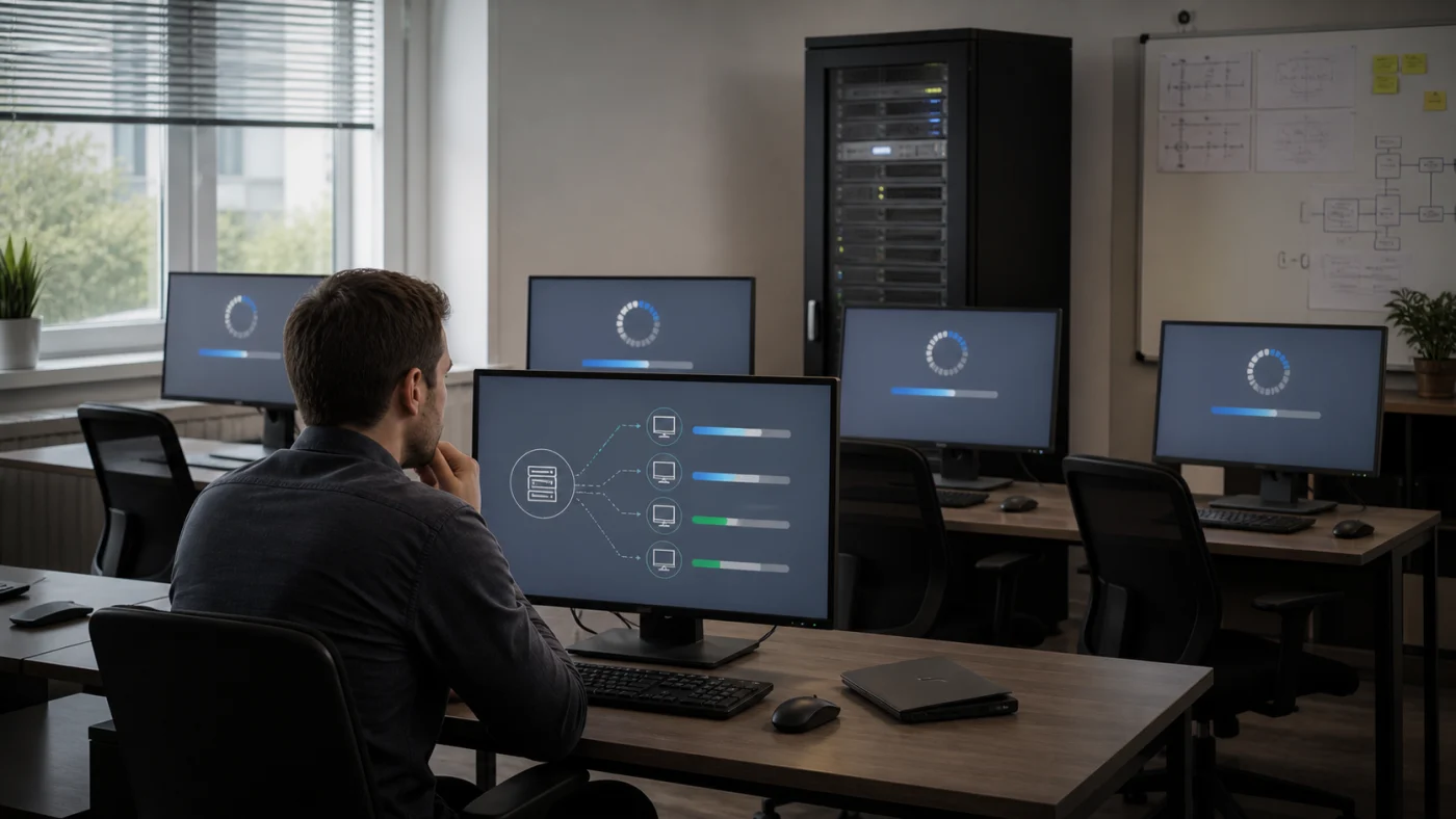 Déploiement progressif d’une stratégie de groupe sur plusieurs postes Windows