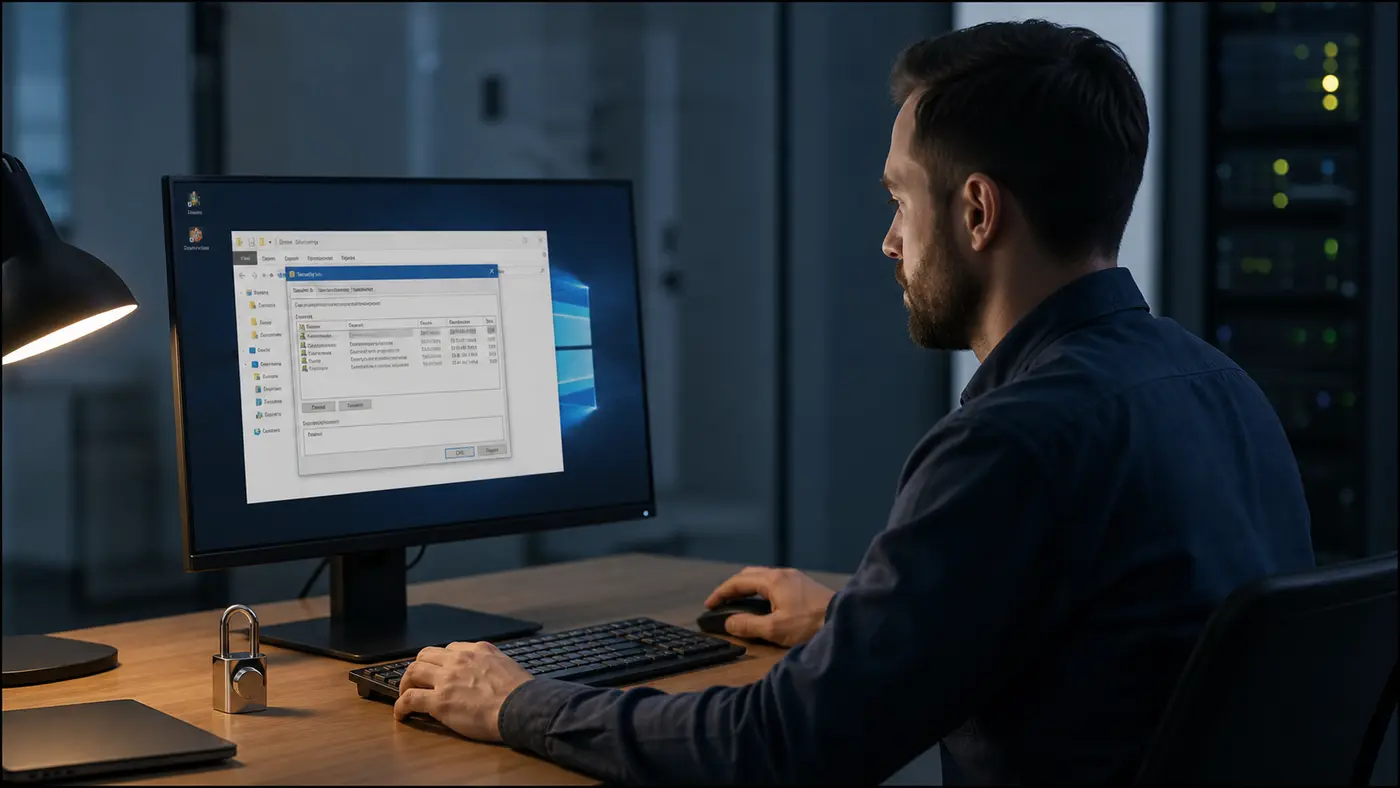 Protection des fichiers de clés OpenSSL sur un poste Windows
