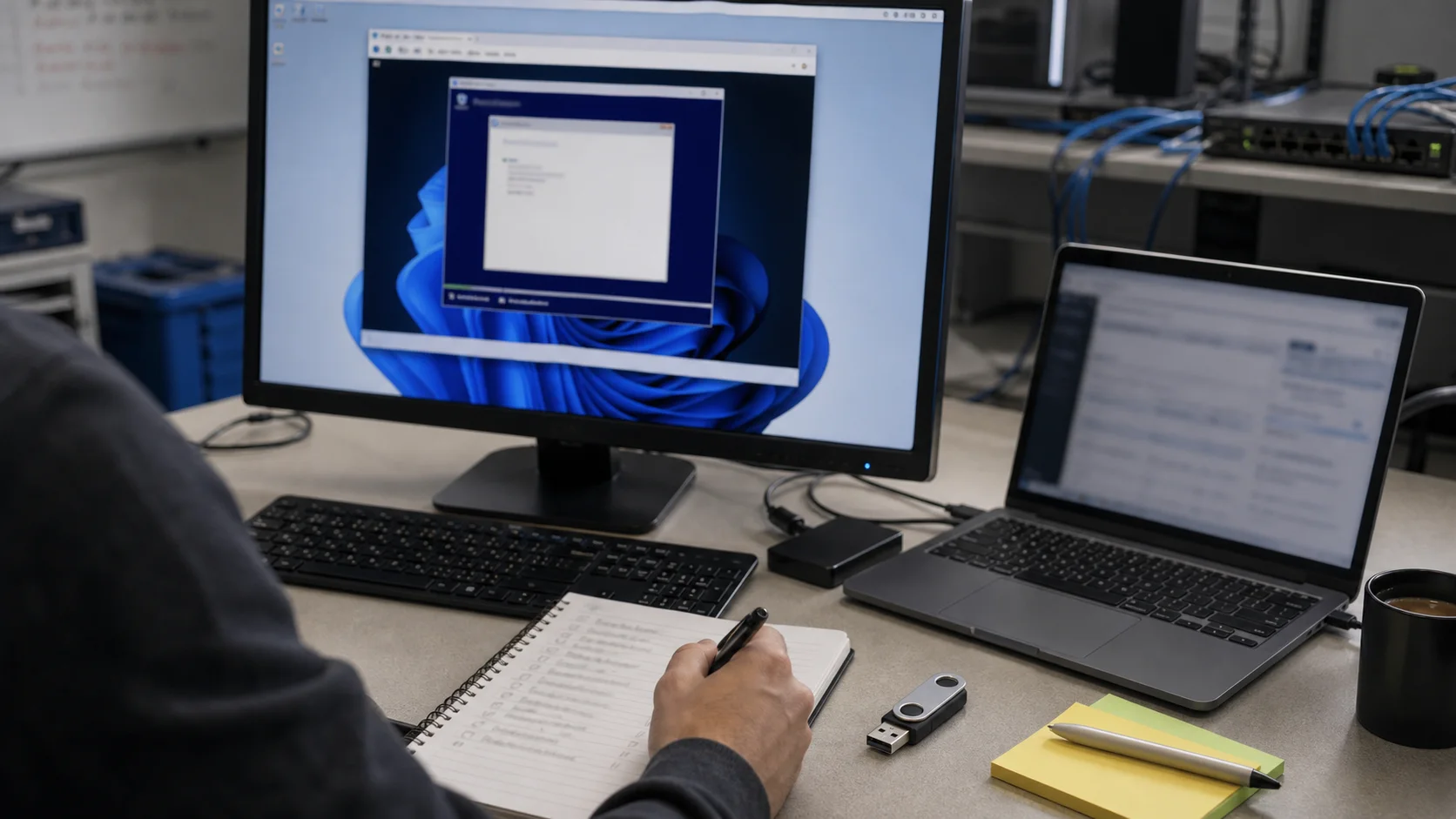 Test d une image ISO Windows dans une machine virtuelle
