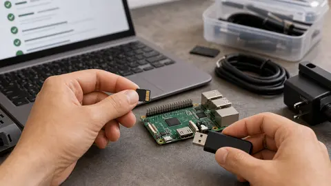 Préparation d’une carte microSD pour Raspberry Pi