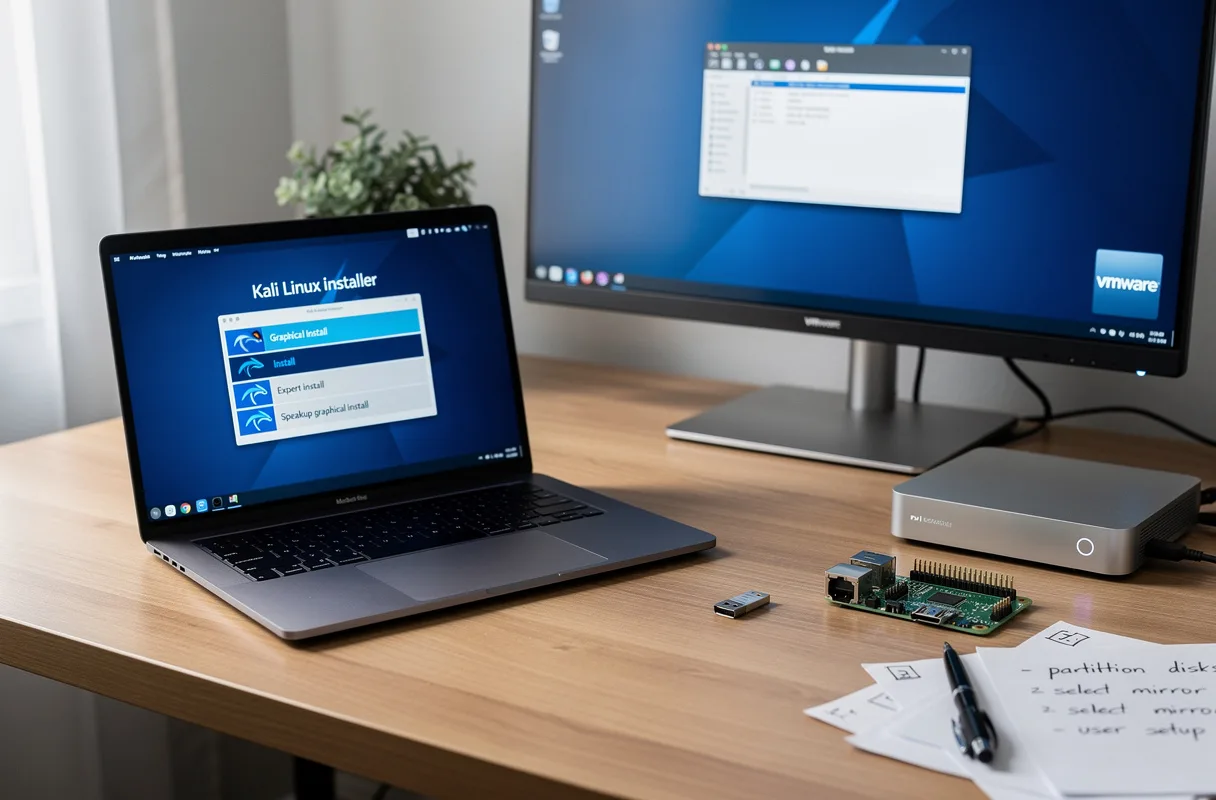 Explorer les diverses méthodes d'installation de Kali Linux: guide complet