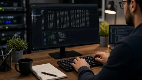 Terminal Linux affichant une liste de comptes utilisateurs