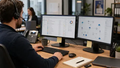 support informatique et supervision des systèmes