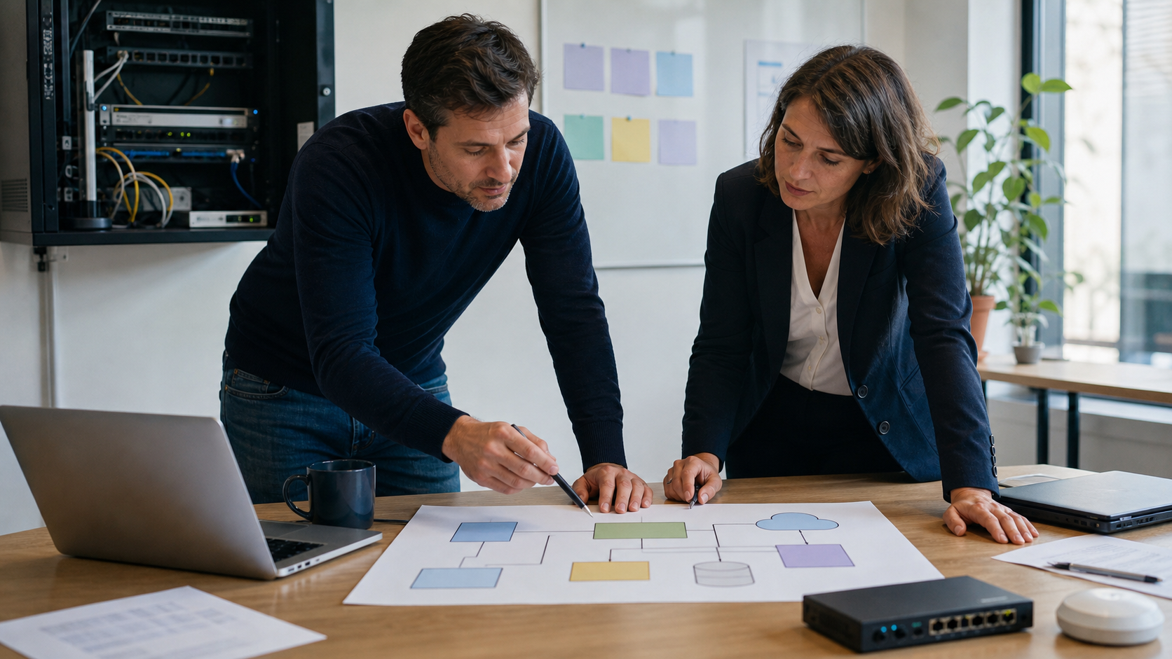 Infrastructure informatique : les bases pour structurer un SI de PME sans surdimensionner