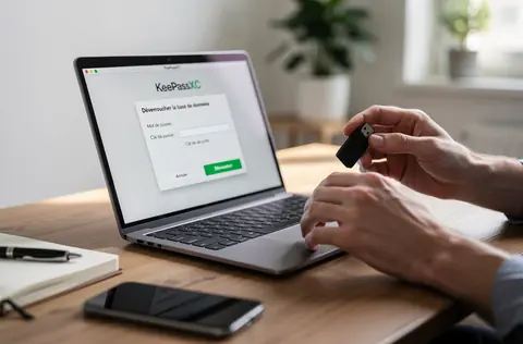 Grâce à KeePass et KeePassXC, la gestion sécurisée des mots de passe devient accessible à tous. Ils permettent de stocker des centaines d’identifiants uniques dans un coffre-fort chiffré, garantissant que chaque mot de passe reste complexe, distinct et à l’abri des attaques, tout en simplifiant l’utilisation quotidienne pour les utilisateurs exigeants.