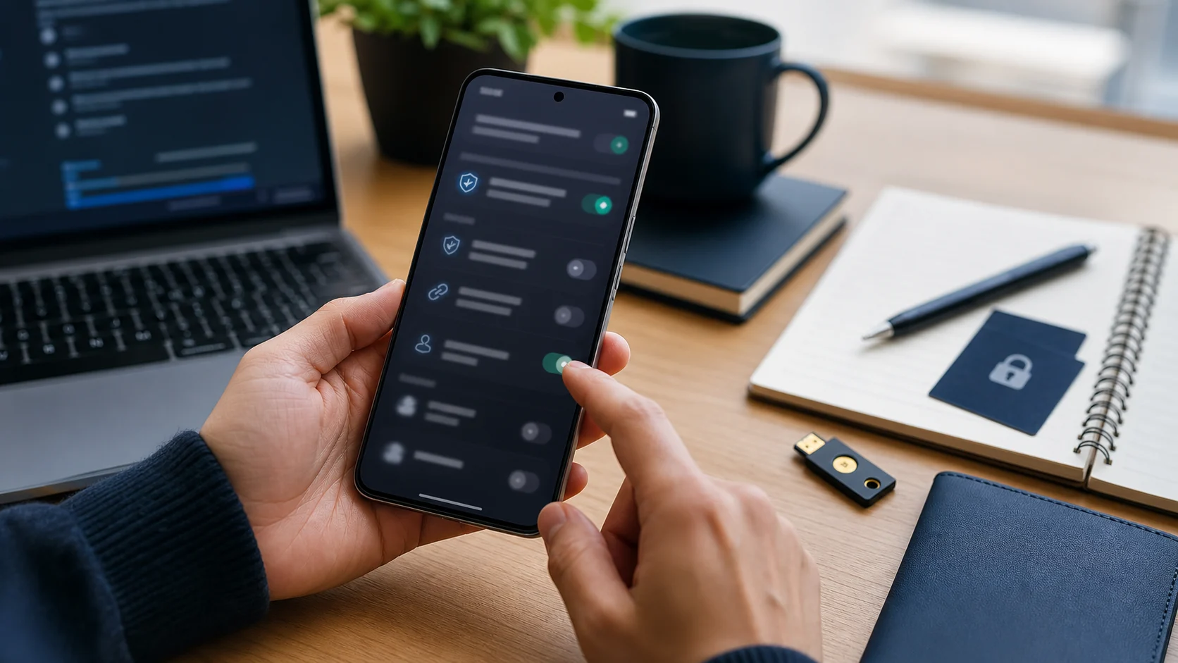réglages de sécurité Android préparés avant une perte de téléphone