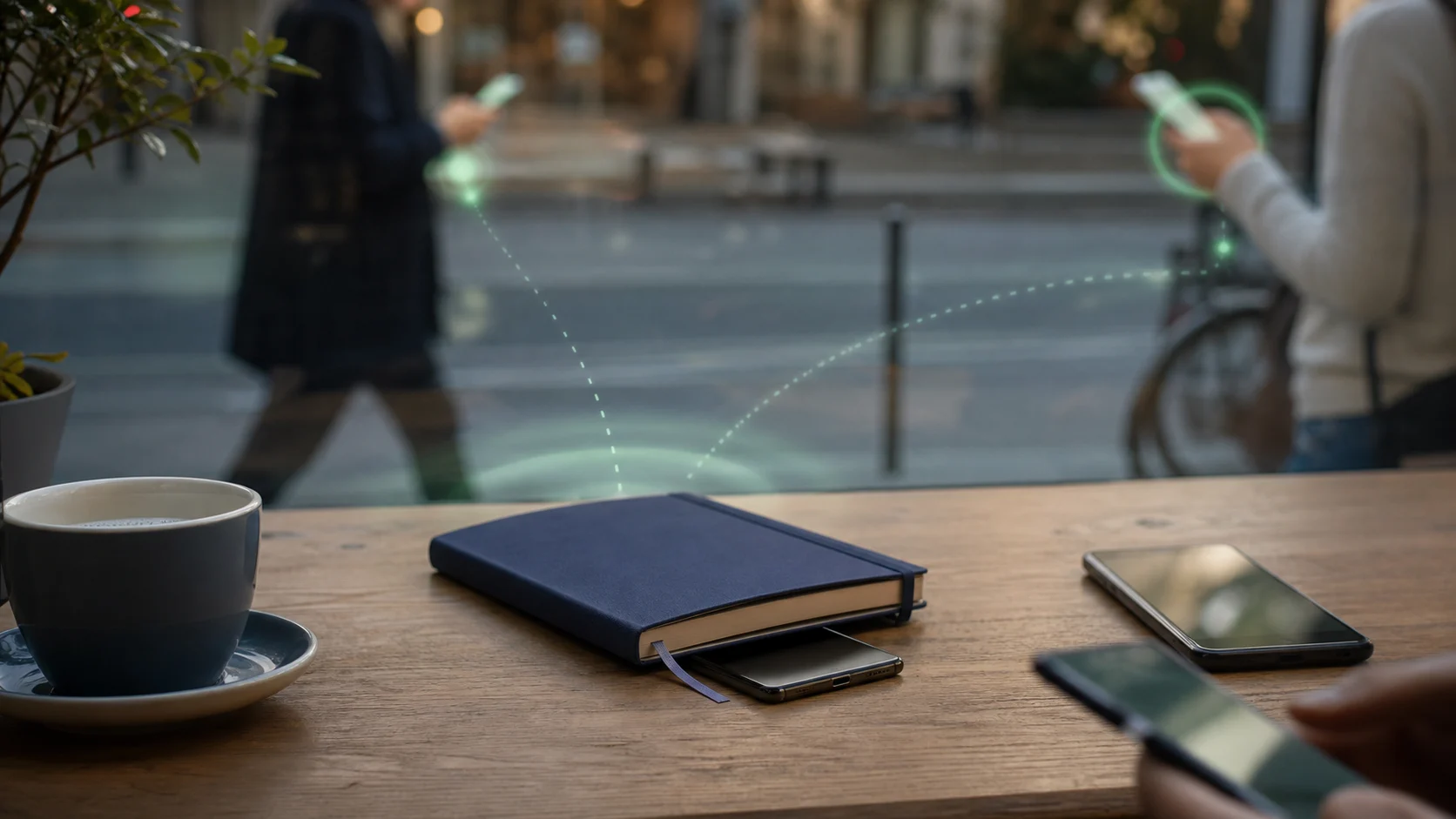 réseau de proximité aidant à localiser un téléphone Android hors ligne
