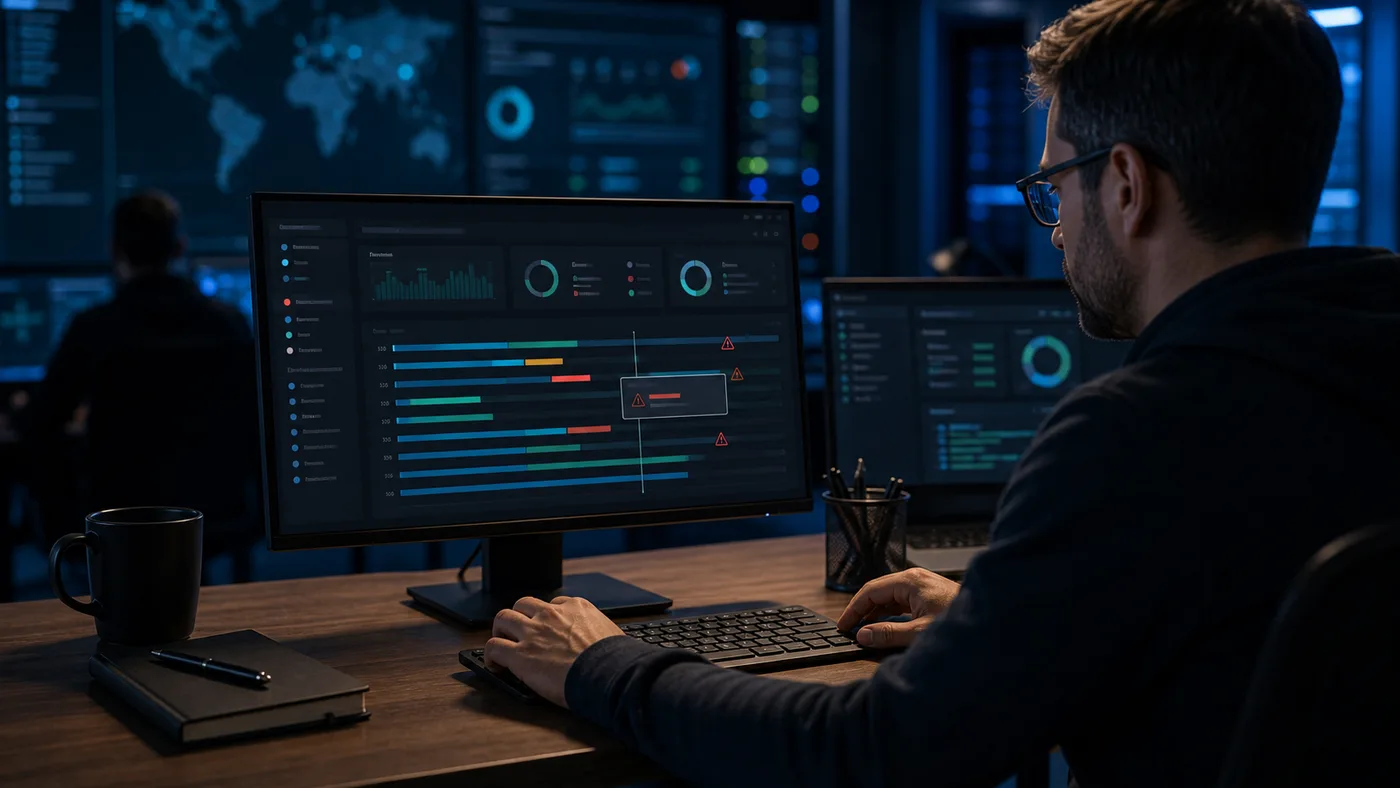 Analyse de journaux API SaaS dans un centre de sécurité