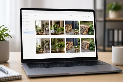 Visionneuse photo Windows 10, remettre l'affichage simple au centre