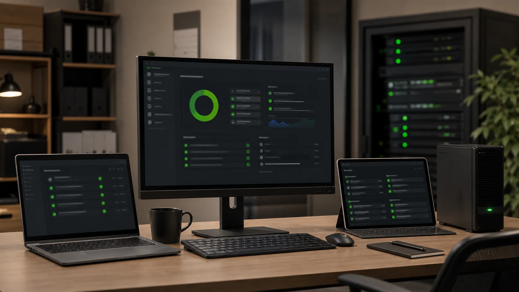 Console de protection endpoint ESET pour PME