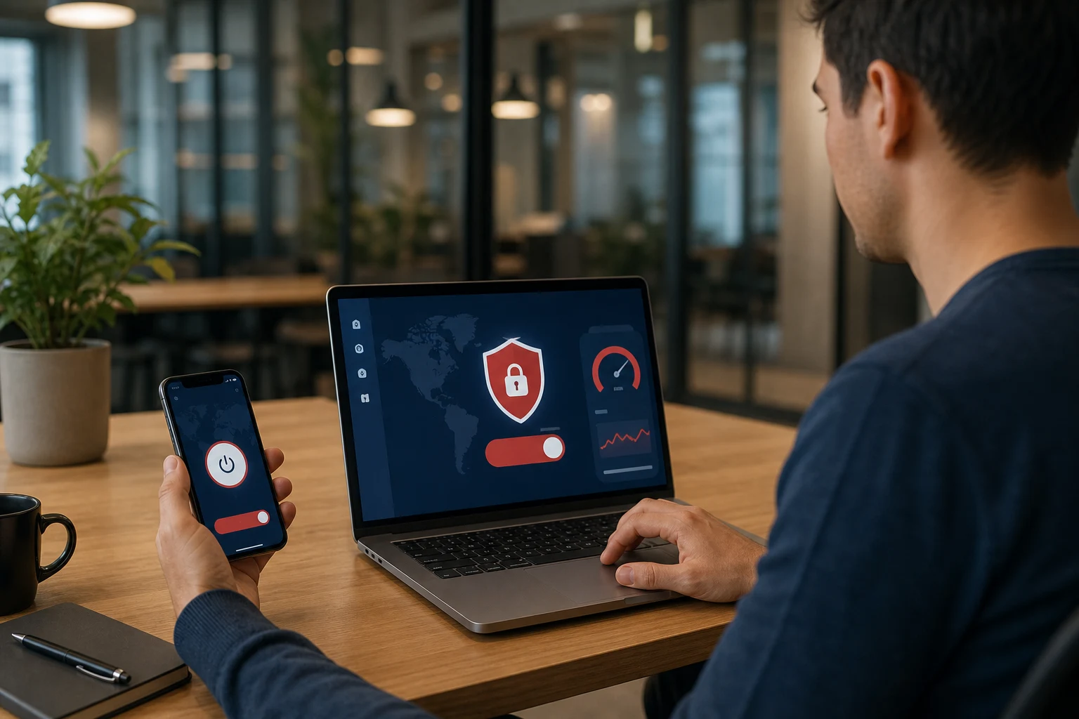Configurer ExpressVPN simplement au bureau