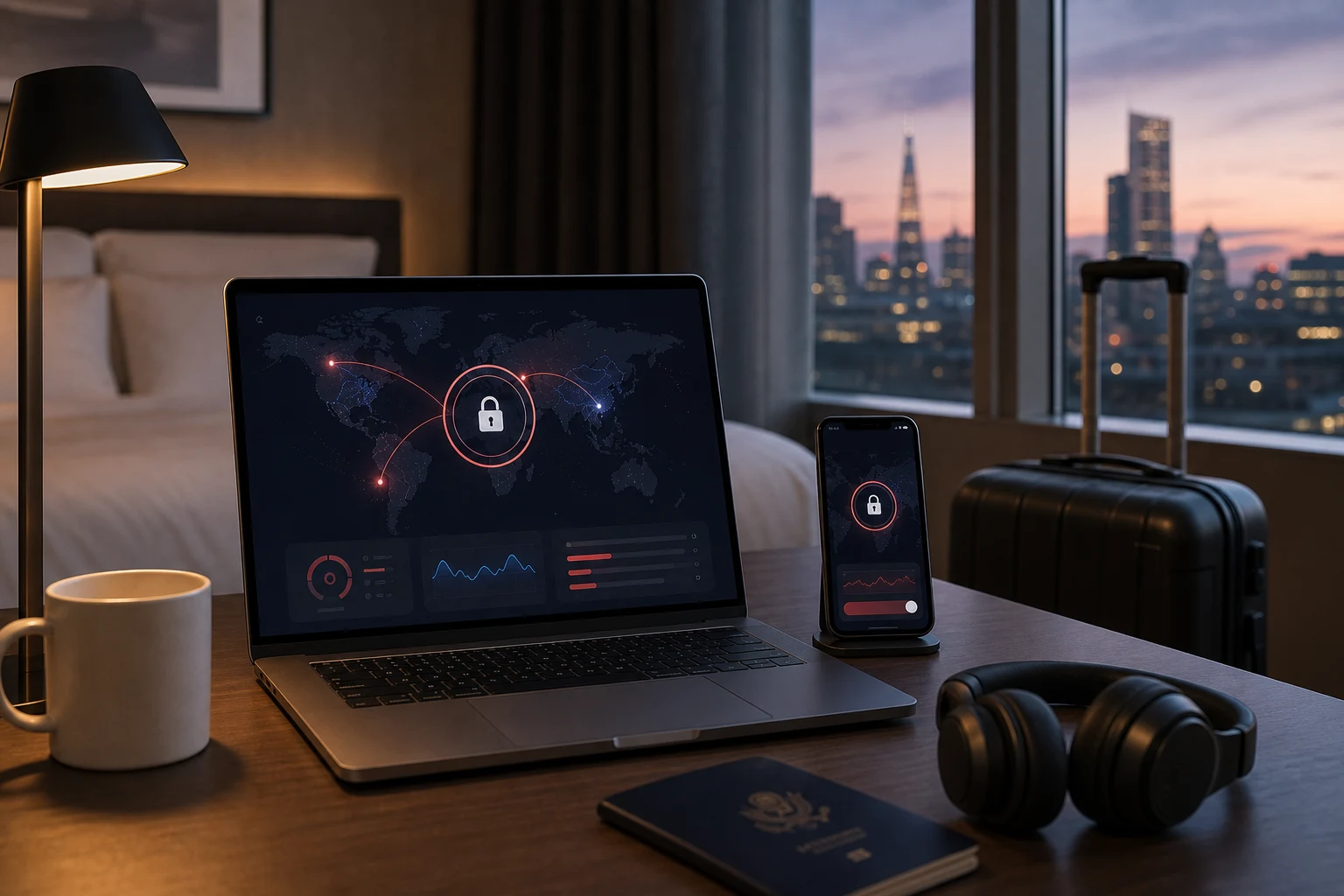 Utiliser ExpressVPN en voyage sur ordinateur et smartphone