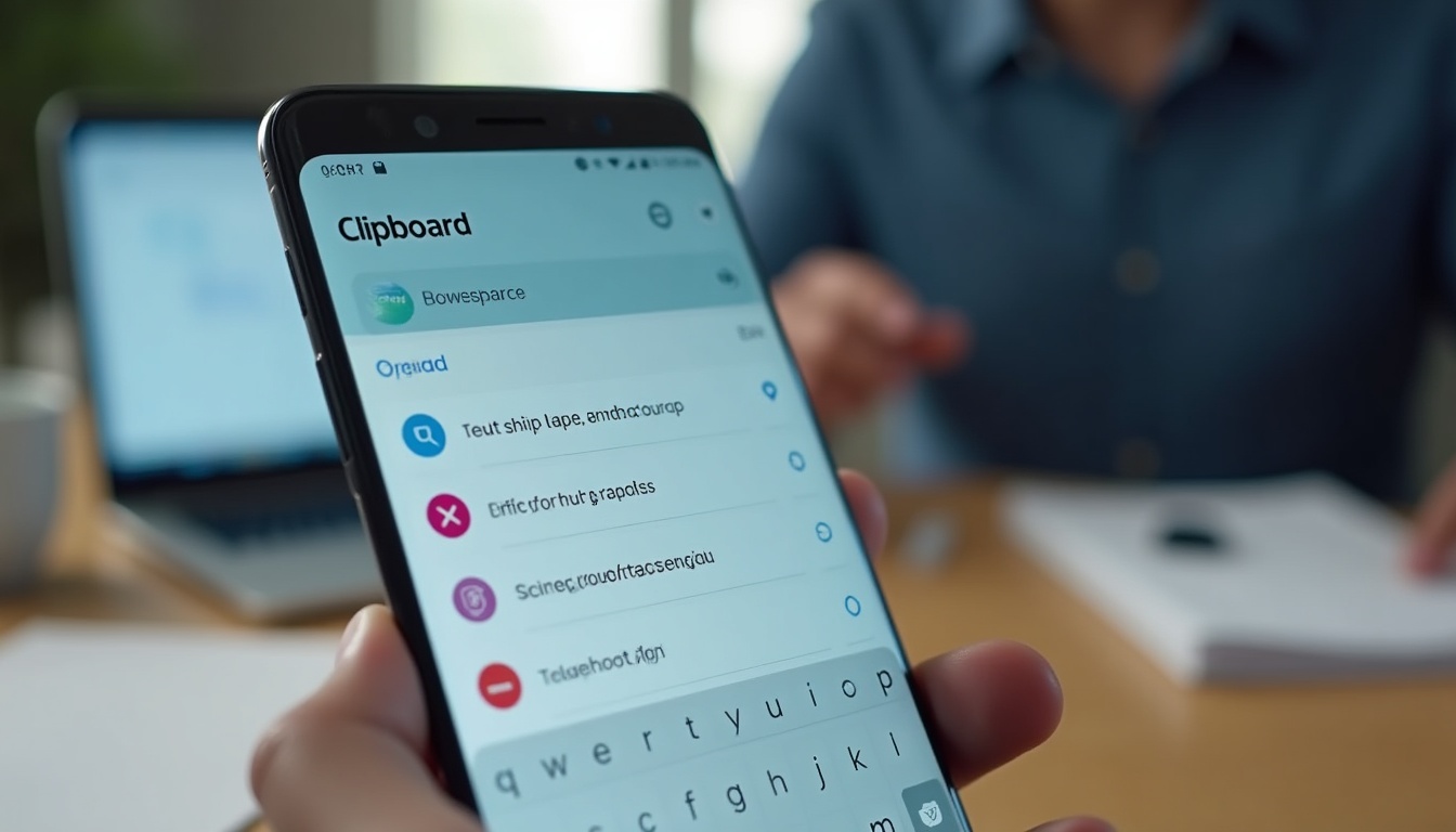 Guide pratique pour accéder et récupérer un document copié sur le presse-papier de votre Samsung