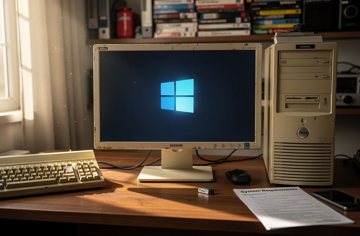 Flyby11 est la solution idéale pour transformer un ancien PC en machine Windows 11 moderne, en contournant les restrictions matérielles imposées par Microsoft. Cet outil gratuit et open-source permet d’installer Windows 11 sur des ordinateurs non compatibles, prolongeant ainsi leur durée de vie et offrant une expérience utilisateur actualisée et sécurisée.