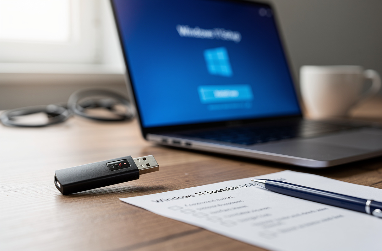 La création d’une clé USB bootable pour installer Windows 11 est essentielle pour déployer rapidement le nouveau système d’exploitation Microsoft sur un PC. Une clé USB bootable Windows 11 permet d’installer, réinstaller ou réparer le système sans dépendre d’un DVD ou d’un service externe, offrant autonomie et efficacité à tout utilisateur.