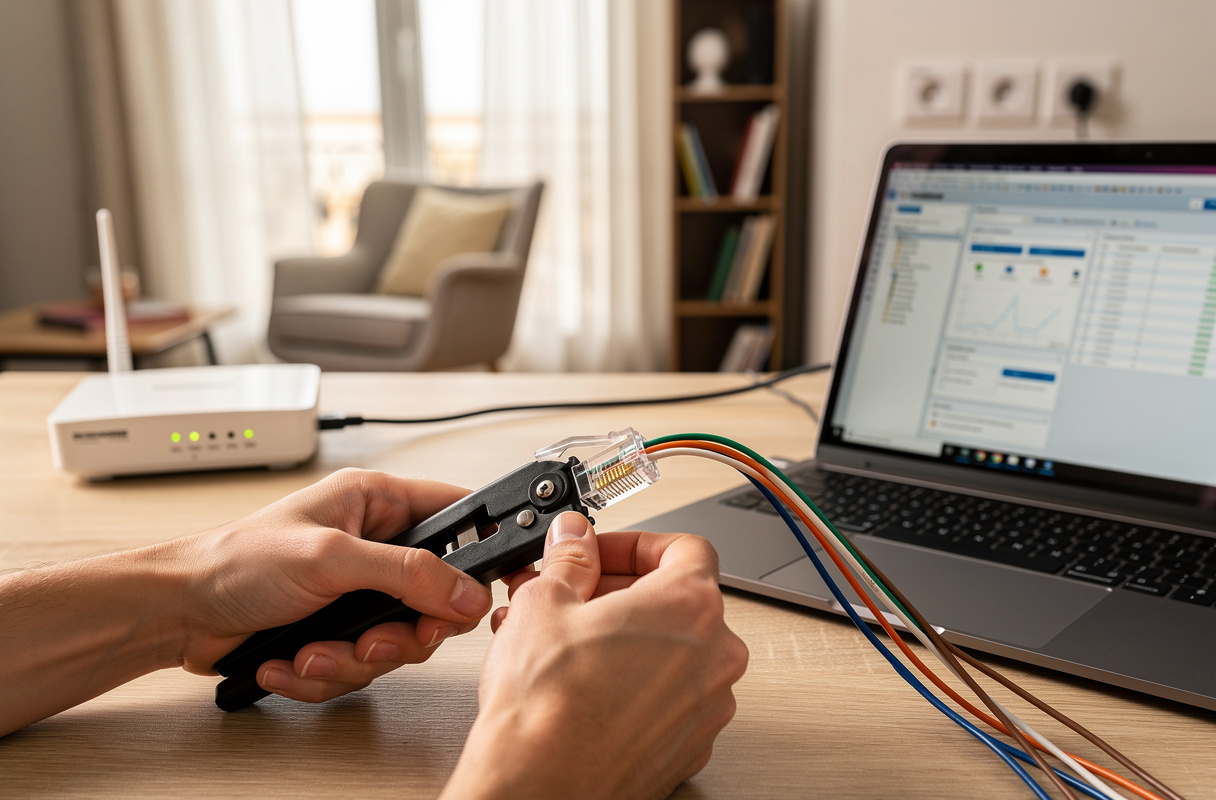 Installer un réseau domestique efficace avec le câblage PTT-298 permet d’optimiser la connectivité de votre maison sans engager de lourds travaux. Le guide pratique détaille chaque étape pour transformer simplement l’ancien réseau téléphonique en infrastructure Ethernet performante, profitant ainsi pleinement de la fibre optique et du haut débit grâce au PTT-298.