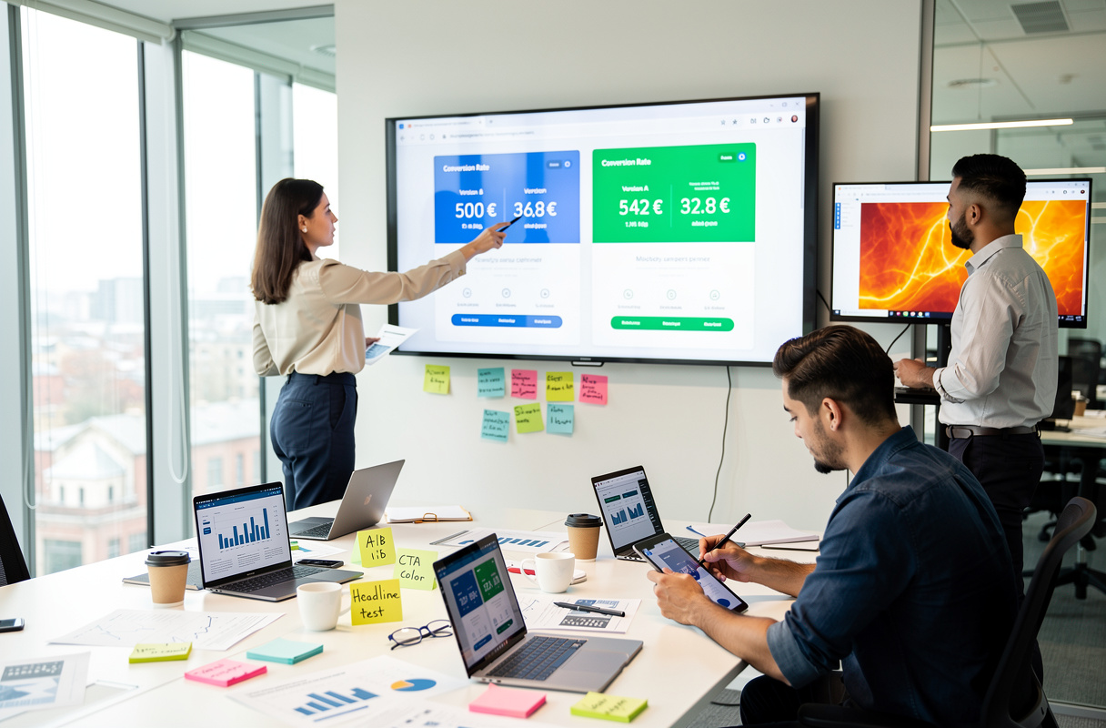  La définition d’une landing page repose sur son rôle stratégique : elle simplifie le parcours utilisateur pour focaliser l’attention sur un seul objectif. Contrairement à la page d’accueil, la landing page élimine toute distraction, guidant efficacement le visiteur vers la conversion souhaitée, essentielle pour optimiser le retour sur investissement des campagnes publicitaires. 