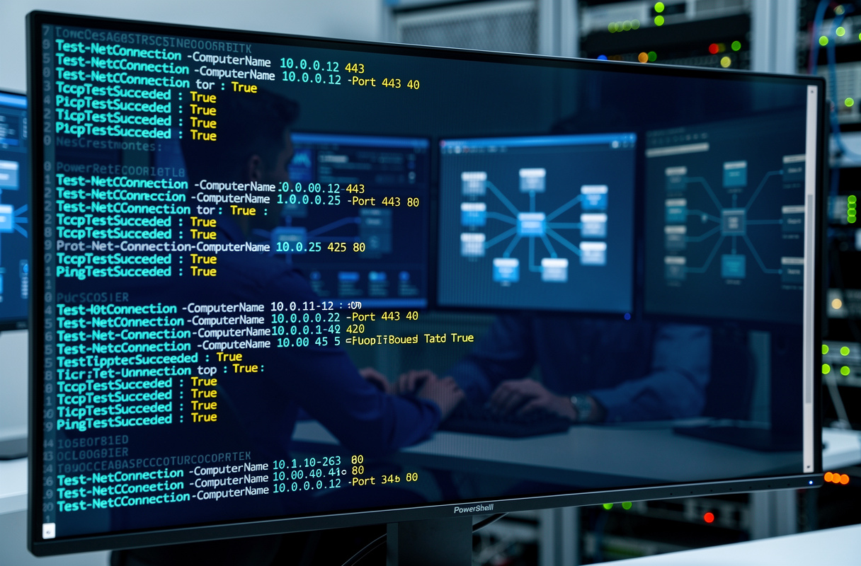  Test-NetConnection de PowerShell révolutionne le test de port en offrant une commande native, sans dépendance à Telnet. En automatisant les diagnostics réseau, cette cmdlet aide à détecter les services indisponibles et à vérifier la configuration des ports critiques, améliorant la sécurité et la disponibilité des systèmes Windows. 