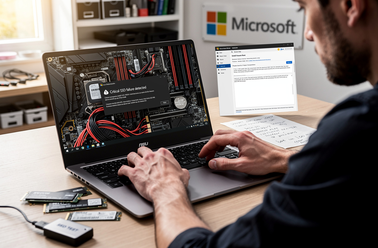 La mise à jour KB5063878 de Windows 11 a provoqué une vague de signalements concernant la corruption de données et des pannes matérielles sur de nombreux SSD. Si vous rencontrez un souci avec votre SSD sous Windows 11, il est crucial de le signaler directement à Microsoft pour accélérer la résolution du problème et contribuer à l’identification du bug.
