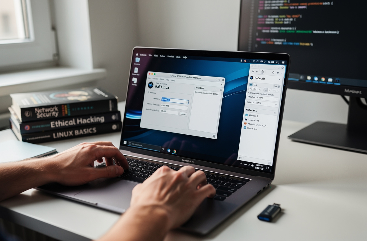  Installer Kali Linux via machine virtuelle reste la méthode la plus accessible, utilisant des plateformes comme VirtualBox ou VMware. Cette approche garantit une isolation complète et évite les risques liés au partitionnement, idéale pour débutants et professionnels souhaitant tester Kali sans modifier leur système principal. 